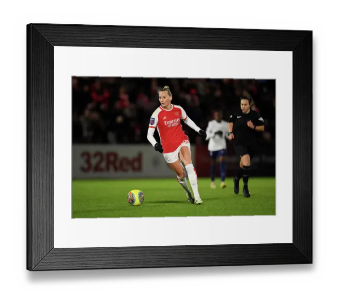 Framed Print : FA WSL Cup: Arsenal Women vs. Tottenham Hotspur Women - Stina Blackstenius Thrilling Performance (2023-24) Framed Print : FA WSL Cup: Arsenal Women vs. Tottenham Hotspur Women - Stina Blackstenius Thrilling Performance (2023-24)