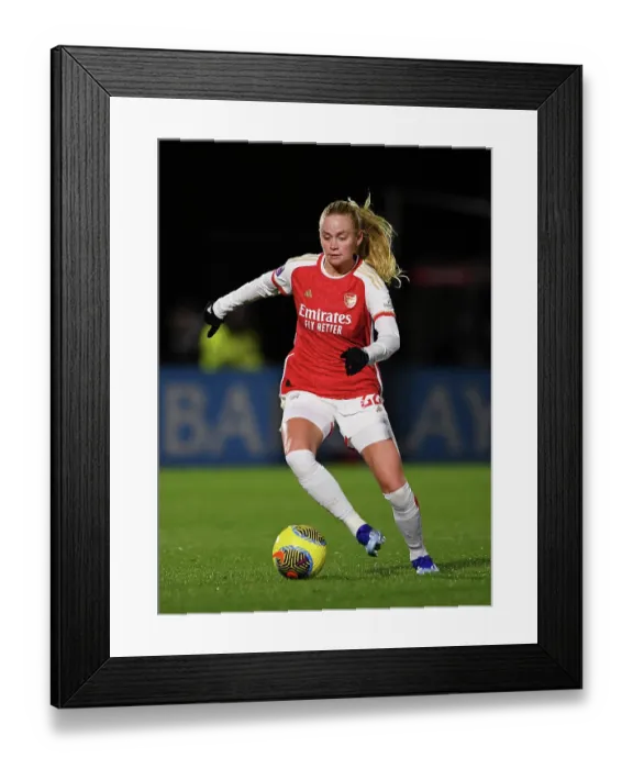Framed Print : Arsenal Women vs. Tottenham Hotspur Women: Conti Cup Clash at Meadow Park