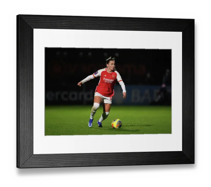 Framed Print : Arsenal Women vs. Tottenham Hotspur Women: FA WSL Cup Clash at Meadow Park (December 2023)