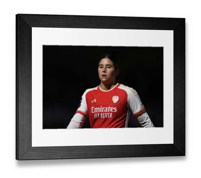 Framed Print : Arsenal Women vs. Tottenham Hotspur Women: FA WSL Cup Clash at Meadow Park (2023-24)