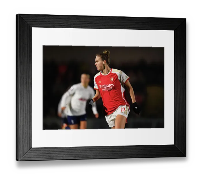 Framed Print : Viviane Miedema's Unwavering Determination: Arsenal Women vs. Tottenham Hotspur Women in the FA WSL Cup Framed Print : Viviane Miedema's Unwavering Determination: Arsenal Women vs. Tottenham Hotspur Women in the FA WSL Cup