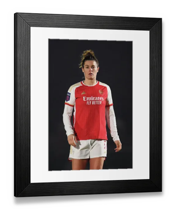 Framed Print : Arsenal vs. Tottenham Women's FA Cup Clash: Jennifer Beattie Focuses Amid Intense Rivalry Framed Print : Arsenal vs. Tottenham Women's FA Cup Clash: Jennifer Beattie Focuses Amid Intense Rivalry