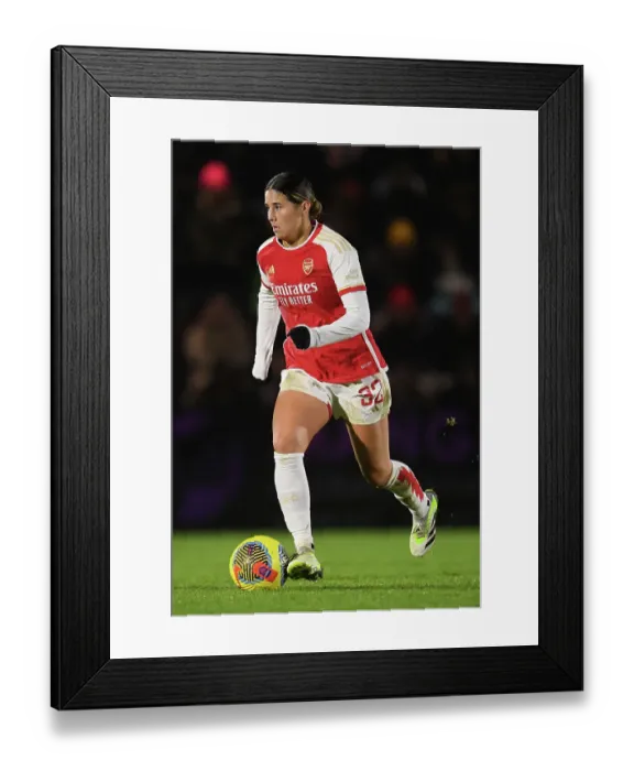 Framed Print : FA WSL Cup 2023-24: Kyra Cooney-Cross of Arsenal Faces Off Against Tottenham Hotspur Women Framed Print : FA WSL Cup 2023-24: Kyra Cooney-Cross of Arsenal Faces Off Against Tottenham Hotspur Women