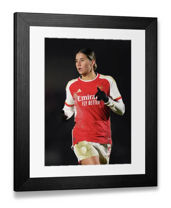 Framed Print : Arsenal Women vs. Tottenham Hotspur Women: FA WSL Cup Clash at Meadow Park