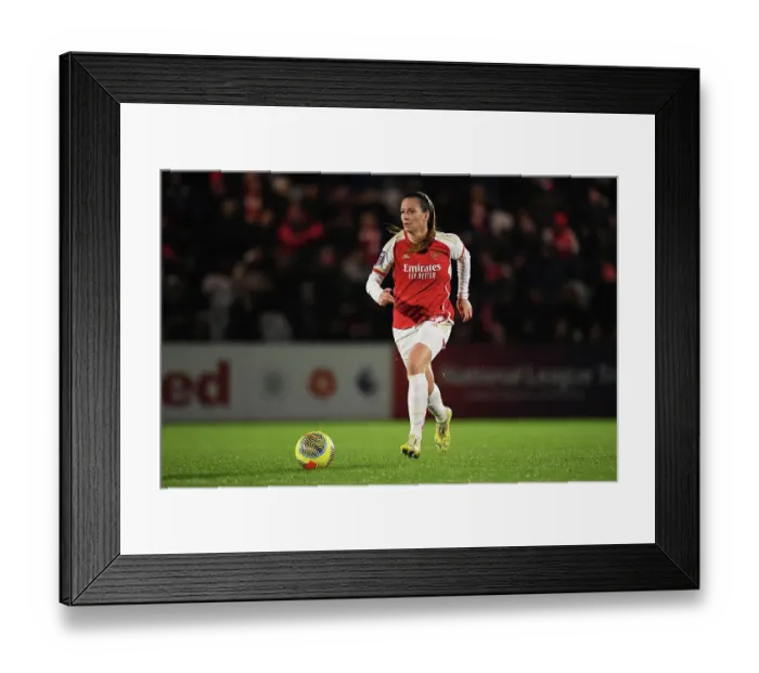 Framed Print : Arsenal Women vs. Tottenham Hotspur Women: FA WSL Cup Clash at Meadow Park