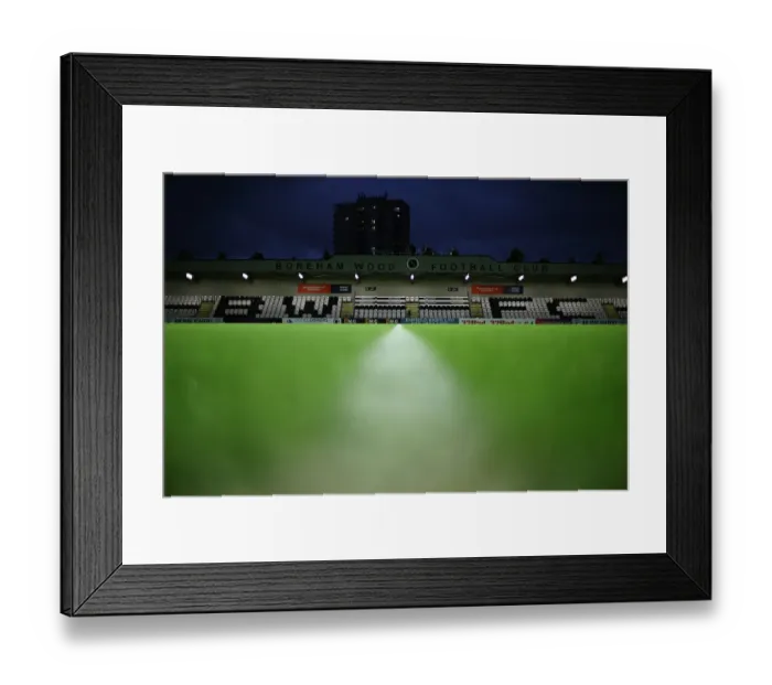 Framed Print : Inside Meadow Park: Arsenal Women's FA Cup Showdown with Tottenham Approaches Framed Print : Inside Meadow Park: Arsenal Women's FA Cup Showdown with Tottenham Approaches