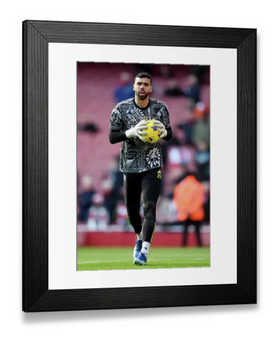 Framed Print : Arsenal's David Raya: Focused Pre-Match Routine Ahead of Arsenal vs Brighton & Hove Albion (2023-24) Framed Print : Arsenal's David Raya: Focused Pre-Match Routine Ahead of Arsenal vs Brighton & Hove Albion (2023-24)