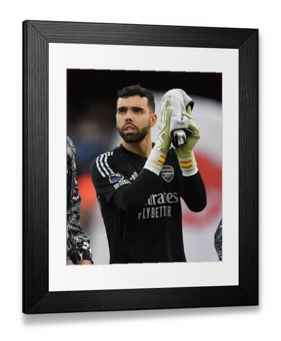 Framed Print : Arsenal's David Raya Prepares for Premier League Clash Against Brighton & Hove Albion (2023-24) Framed Print : Arsenal's David Raya Prepares for Premier League Clash Against Brighton & Hove Albion (2023-24)