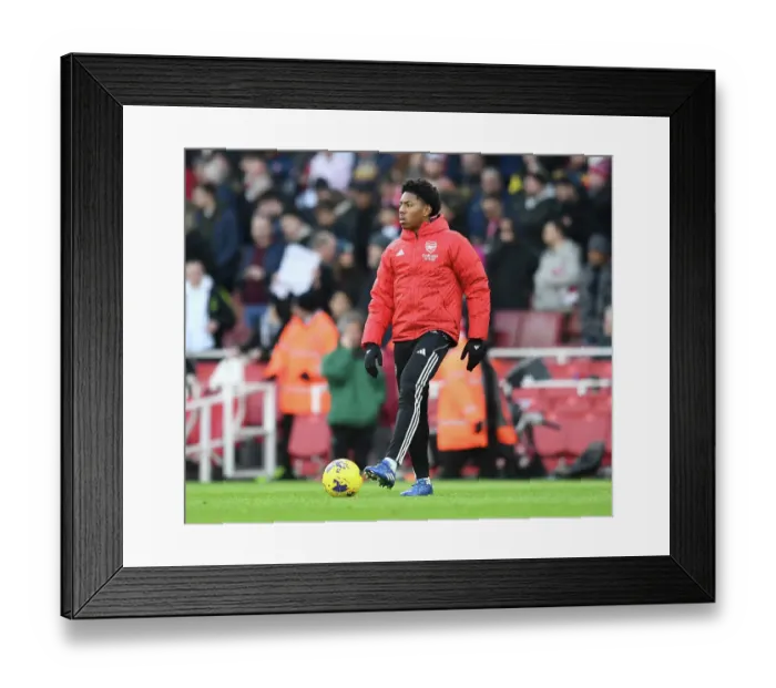 Framed Print : Arsenal vs Brighton: Half Time at Emirates Stadium (2023-24)