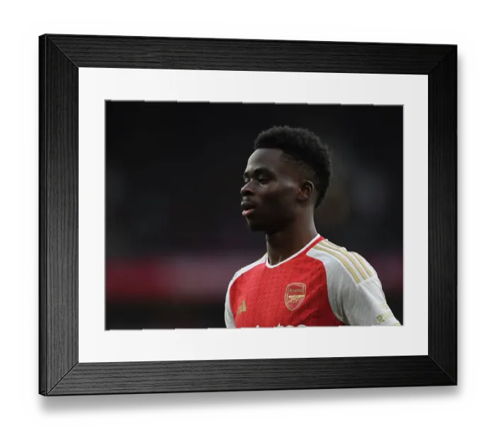 Framed Print : Arsenal's Bukayo Saka in Action: Arsenal vs Brighton & Hove Albion (2023-24) Framed Print : Arsenal's Bukayo Saka in Action: Arsenal vs Brighton & Hove Albion (2023-24)