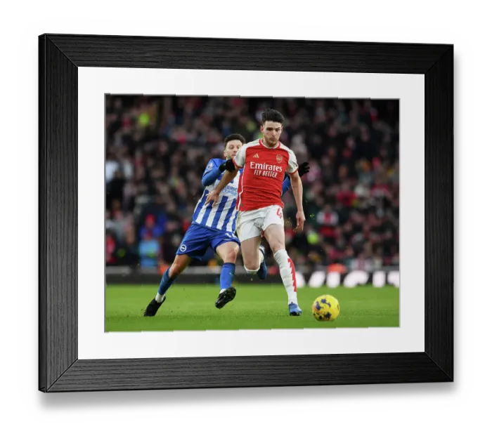 Framed Print : Arsenal vs Brighton: Rice vs Lallana - Premier League Clash at Emirates Stadium (December 2023) Framed Print : Arsenal vs Brighton: Rice vs Lallana - Premier League Clash at Emirates Stadium (December 2023)