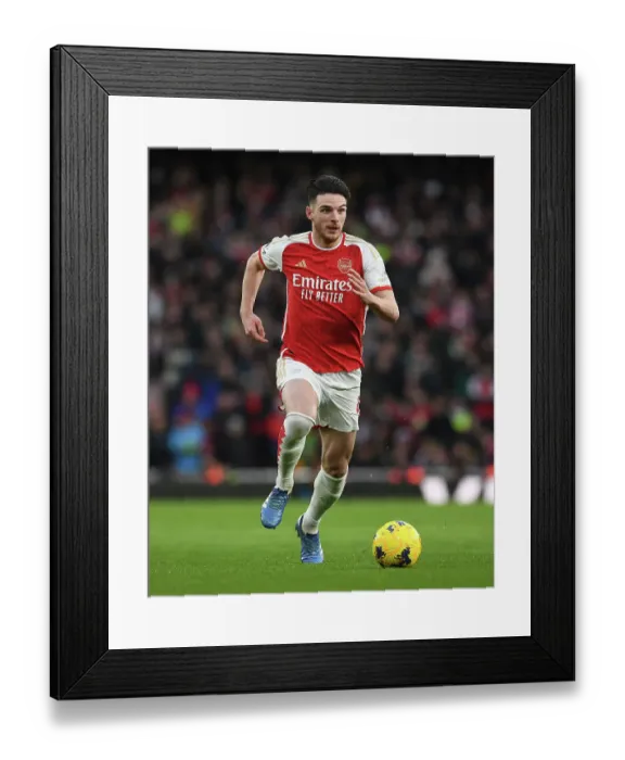 Framed Print : Declan Rice's Debut: Arsenal vs Brighton & Hove Albion (2023-24 Premier League) Framed Print : Declan Rice's Debut: Arsenal vs Brighton & Hove Albion (2023-24 Premier League)