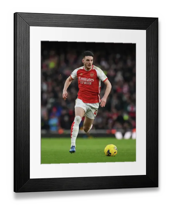 Framed Print : Declan Rice in Action: Arsenal vs Brighton & Hove Albion, Premier League 2023-24 Framed Print : Declan Rice in Action: Arsenal vs Brighton & Hove Albion, Premier League 2023-24