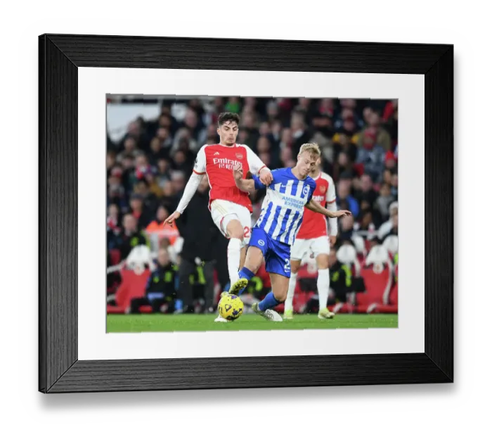 Framed Print : Clash at the Emirates: Arsenal vs Brighton & Hove Albion, 2023-24 Premier League Framed Print : Clash at the Emirates: Arsenal vs Brighton & Hove Albion, 2023-24 Premier League
