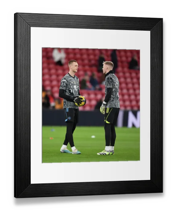 Framed Print : Arsenal vs. Liverpool: Premier League Battle at Anfield (2023-24)