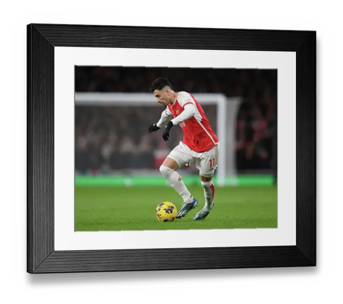 Framed Print : Arsenal's Martinelli Shines in Premier League Clash Against West Ham (2023-24) Framed Print : Arsenal's Martinelli Shines in Premier League Clash Against West Ham (2023-24)