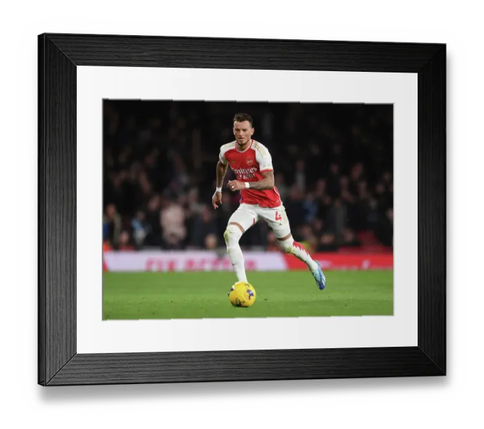 Framed Print : Arsenal vs. West Ham United: Battle in the Premier League (2023-24)