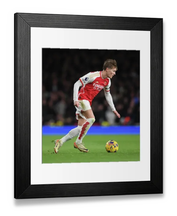 Framed Print : Martin Odegaard's Brilliant Display: Arsenal's Dominance Over West Ham United in the 2023-24 Premier League Framed Print : Martin Odegaard's Brilliant Display: Arsenal's Dominance Over West Ham United in the 2023-24 Premier League
