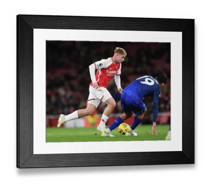 Framed Print : Emile Smith Rowe Shines: Arsenal's Victory Over West Ham United (2023-24)