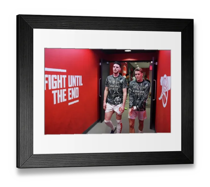 Framed Print : Arsenal & West Ham: Pre-Match Moment at Emirates Stadium (2023-24) Framed Print : Arsenal & West Ham: Pre-Match Moment at Emirates Stadium (2023-24)