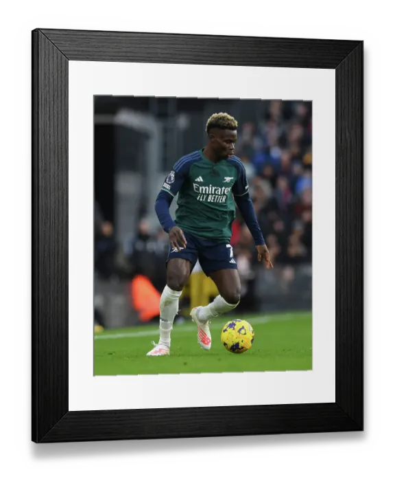 Framed Print : Bukayo Saka Shines: Fulham vs. Arsenal, Premier League 2023-24 Framed Print : Bukayo Saka Shines: Fulham vs. Arsenal, Premier League 2023-24
