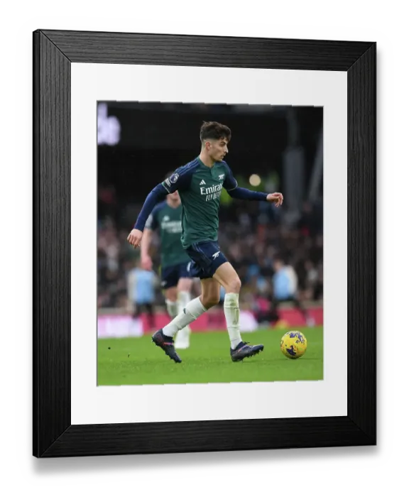 Framed Print : Havertz Shines: Fulham vs. Arsenal, Premier League 2023-24 Framed Print : Havertz Shines: Fulham vs. Arsenal, Premier League 2023-24