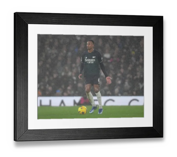 Framed Print : Gabriel Magalhaes: Arsenal's Unyielding Defender Shines in Premier League Victory over Fulham (2023-24) Framed Print : Gabriel Magalhaes: Arsenal's Unyielding Defender Shines in Premier League Victory over Fulham (2023-24)