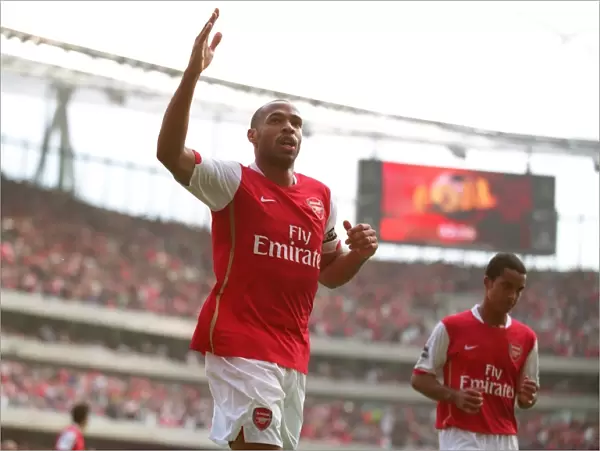 Thierry Henry's Double: Arsenal's 3-0 Victory Over Watford, FA Premier League, 2006