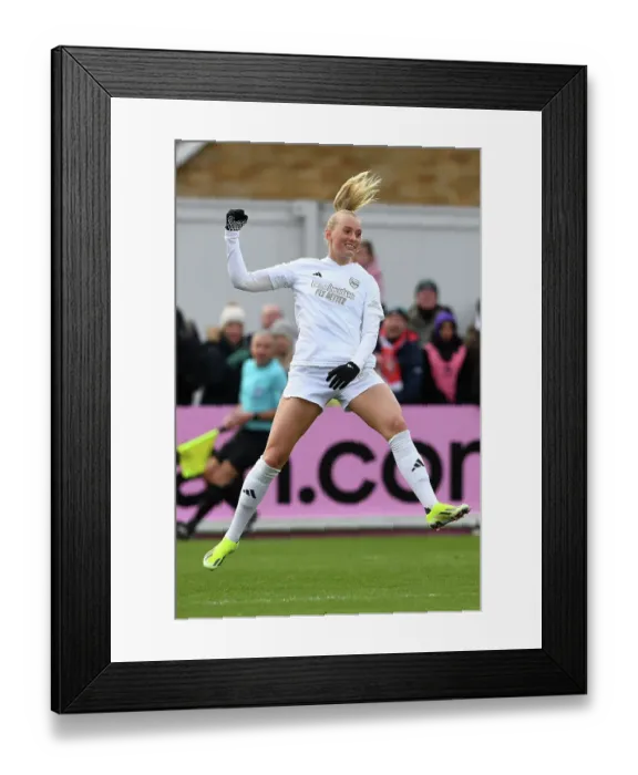 Framed Print : Arsenal Women's FA Cup Triumph: Stina Blackstenius Scores Hat-Trick Against Watford Framed Print : Arsenal Women's FA Cup Triumph: Stina Blackstenius Scores Hat-Trick Against Watford