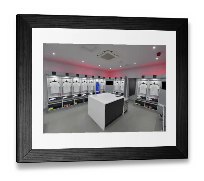 Framed Print : Arsenal Women's FA Cup Fourth Round: Pre-Match Changing Room Preparations vs. Watford Women