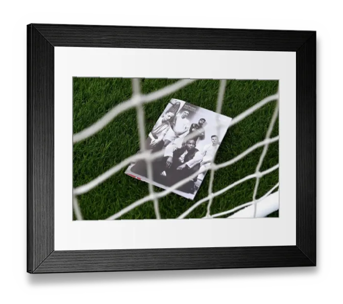 Framed Print : Arsenal Women's FA Cup Match Against Knife Crime and Youth Violence: No More Red Campaign