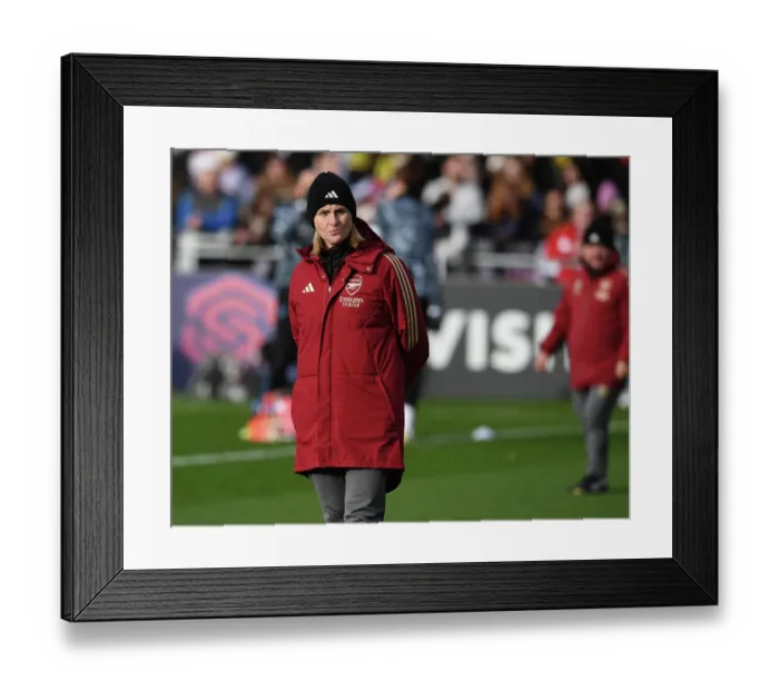 Framed Print : Arsenal Women's Coach Kelly Smith Prepares for FA Cup Match against Watford Women Framed Print : Arsenal Women's Coach Kelly Smith Prepares for FA Cup Match against Watford Women