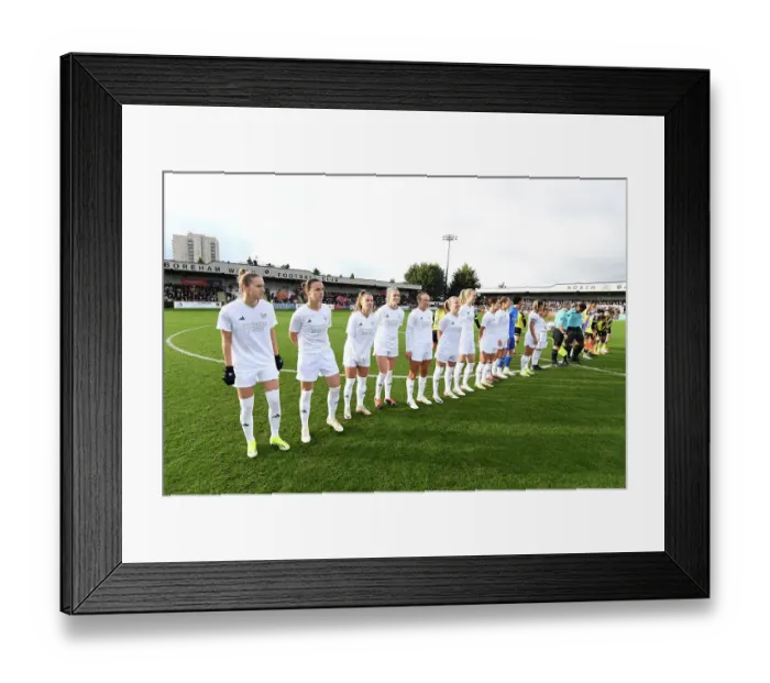 Framed Print : Arsenal Women Ready for FA Cup Fourth Round Clash Against Watford Women Framed Print : Arsenal Women Ready for FA Cup Fourth Round Clash Against Watford Women