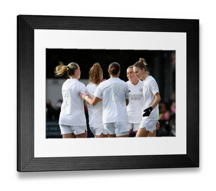 Framed Print : Arsenal Women's FA Cup Victory: Alessia Russo Scores First Goal Against Watford Women Framed Print : Arsenal Women's FA Cup Victory: Alessia Russo Scores First Goal Against Watford Women