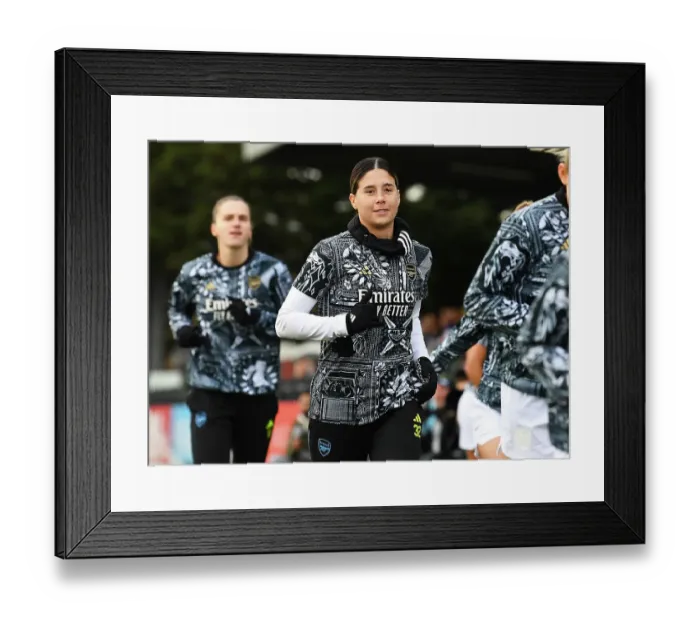 Framed Print : Arsenal Women Prepare for FA Cup Fourth Round Clash Against Watford Women