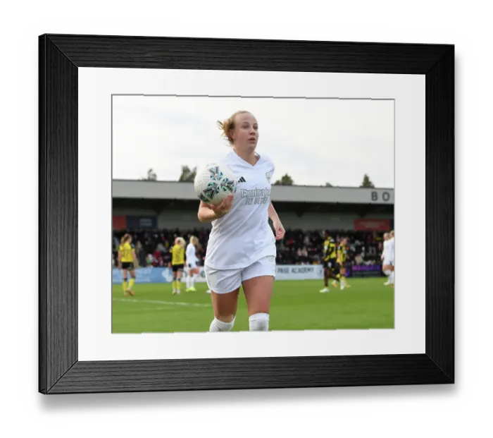Framed Print : Arsenal's Beth Mead Stars in FA Cup Victory over Watford Women (2023-24)