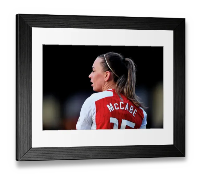 Framed Print : Arsenal Women vs. Everton Women: Barclays Super League Showdown at Meadow Park