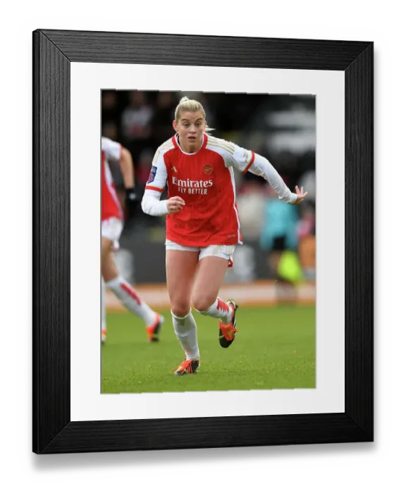 Framed Print : Arsenal Women vs Everton Women: Barclays Super League Clash at Meadow Park (2023-24) - Alessia Russo in Action Framed Print : Arsenal Women vs Everton Women: Barclays Super League Clash at Meadow Park (2023-24) - Alessia Russo in Action