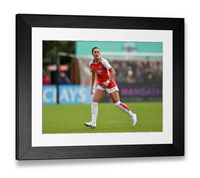 Framed Print : Arsenal Women vs Everton Women: Barclays Super League Clash at Meadow Park (2023-24)