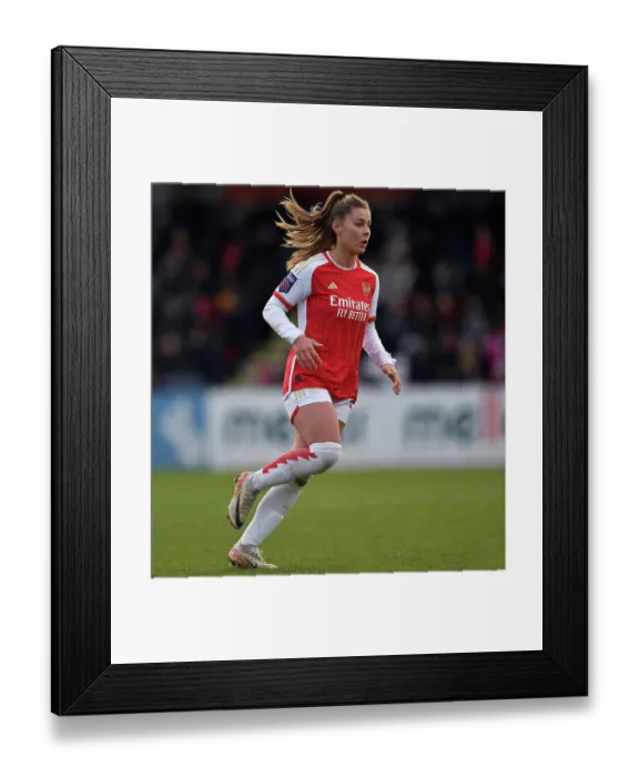 Framed Print : Arsenal Women vs Everton Women: Barclays Super League Showdown at Meadow Park (2023-24) Framed Print : Arsenal Women vs Everton Women: Barclays Super League Showdown at Meadow Park (2023-24)