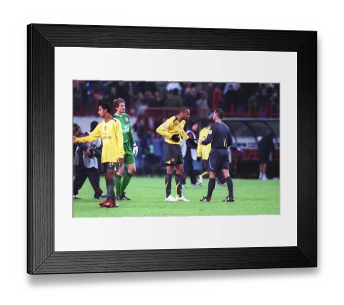 Framed Print : CSKA Moscow vs Arsenal: A Previous Season Clash (2006-07)
