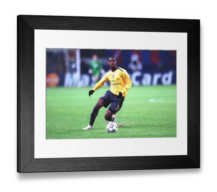 Framed Print : Justin Hoyte (Arsenal)