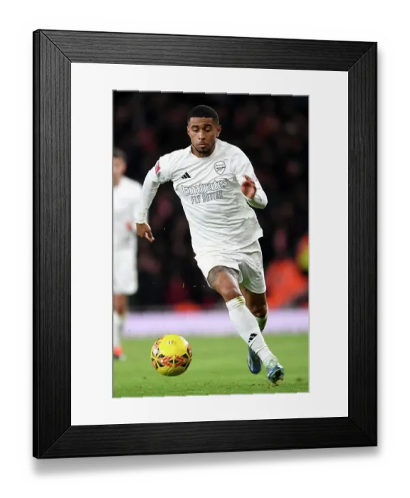 Framed Print : Arsenal Stands Against Knife Crime: White Out Against Liverpool in FA Cup Third Round