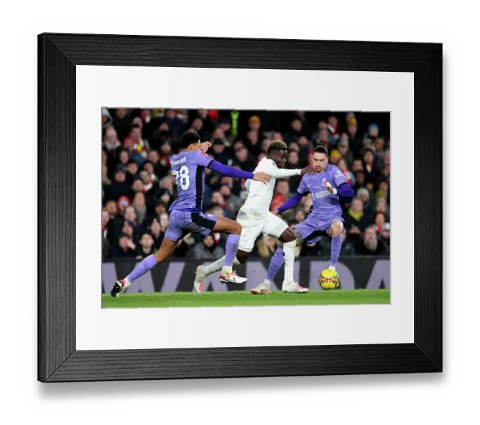 Framed Print : Battle for Possession: Arsenal's White War Against Knife Crime - Arsenal vs. Liverpool in FA Cup Framed Print : Battle for Possession: Arsenal's White War Against Knife Crime - Arsenal vs. Liverpool in FA Cup