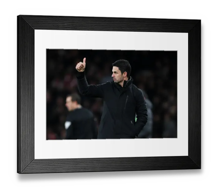 Framed Print : Arsenal Stands United Against Knife Crime: All-White FA Cup Clash with Liverpool