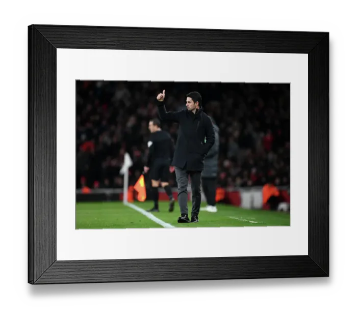 Framed Print : Arsenal Stands United Against Knife Crime: All-White FA Cup Clash vs. Liverpool