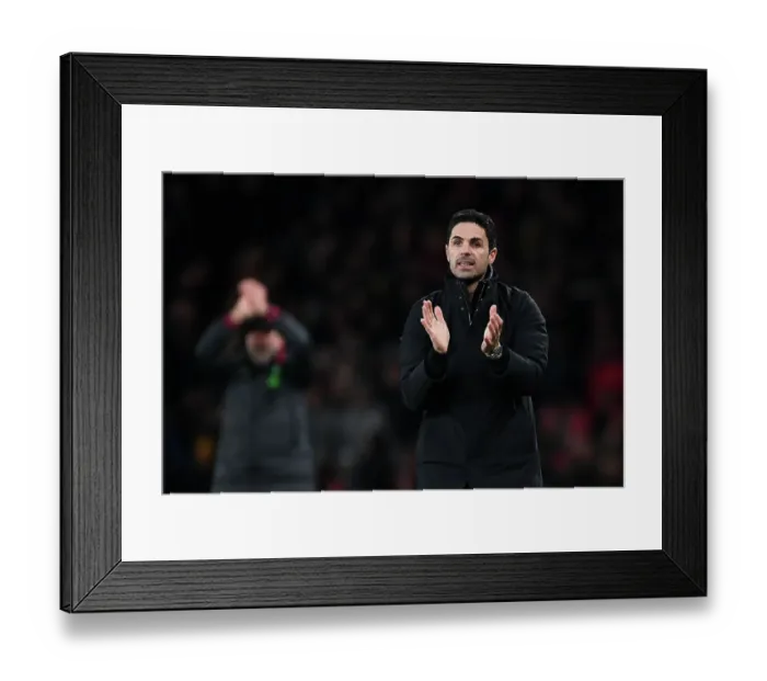 Framed Print : Arsenal United Against Knife Crime: Arsenal vs. Liverpool in Historic All-White FA Cup Match