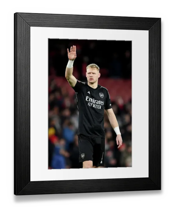 Framed Print : Arsenal in White: A Defeat Amidst the No More Red Campaign - Arsenal vs Liverpool, FA Cup Third Round, 2023-24