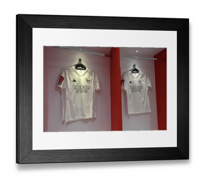 Framed Print : Arsenal United Against Knife Crime: All-White FA Cup Third Round - Arsenal vs Liverpool Framed Print : Arsenal United Against Knife Crime: All-White FA Cup Third Round - Arsenal vs Liverpool