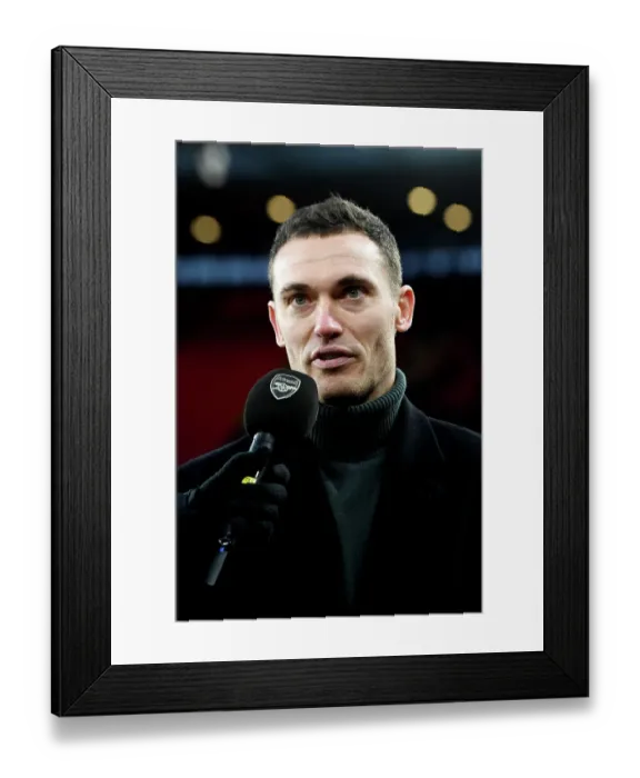Framed Print : Arsenal in White: Thomas Vermaelen Previews FA Cup Showdown with Liverpool in No More Red Campaign Framed Print : Arsenal in White: Thomas Vermaelen Previews FA Cup Showdown with Liverpool in No More Red Campaign